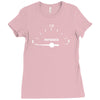 low patience warning  funny Ladies Fitted T-Shirt