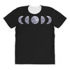 Moon Phases All Over Women's T-shirt