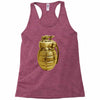 gold grenade Racerback Tank