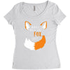 for fox sake Women's Triblend Scoop T-shirt