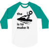 the key is to make it 3/4 Sleeve Shirt