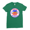 vote for pizza president democrat Ladies Fitted T-Shirt
