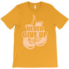 Never Give Up Uterine Cancer Awareness T-Shirt