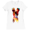 jake paul x Ladies Fitted T-Shirt