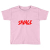 Martinez Twins savage Toddler T-shirt