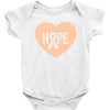 Hope With Heart Baby Bodysuit