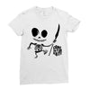 come in for a bit Ladies Fitted T-Shirt