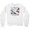 Michelangelo Creation of Adam Crewneck Sweatshirt