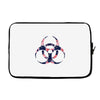 floral hazard Laptop sleeve
