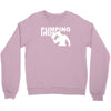 pump gym training bodybuilding workout keepfit weightlifting Crewneck Sweatshirt