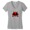 deadpool cartoon Women's V-Neck T-Shirt