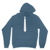 skinny white tie Hoodie