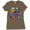 things might get weird Ladies Fitted T-Shirt