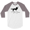 the coolest wolf moment ever 3/4 Sleeve Shirt