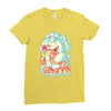 polar bear Ladies Fitted T-Shirt