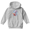 octopus vs shark Youth Hoodie