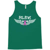 angel wing believe breast cancer Tank Top
