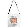my cat is on the internet Adjustable Strap Totes