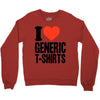 and cats Crewneck Sweatshirt