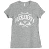 i'm your huckleberry Ladies Fitted T-Shirt