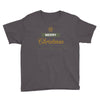 snow merry christmas Youth Tee