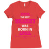 The Best Gramps Are Born In April Ladies Fitted T-Shirt