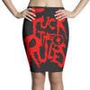 arch enemy fuck the rules Pencil Skirts