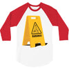 caution bananas 3/4 Sleeve Shirt