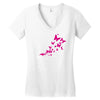 banksy psycho Women's V-Neck T-Shirt