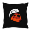 polite pete Throw Pillow