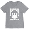 this is my peace sign V-Neck Tee