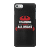 Training to beat All Might iPhone 7 Case