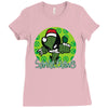 santa claws Ladies Fitted T-Shirt