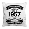 Premium Vintage 1957 Throw Pillow