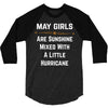 May Girls 3/4 Sleeve Shirt
