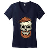 terror skull Women's V-Neck T-Shirt