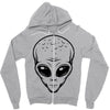 alien 2 Zipper Hoodie