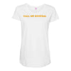general leia organa Maternity Scoop Neck T-shirt