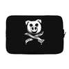 pig bacon cross bones pirate Laptop sleeve