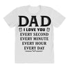 I Love You Dad All Over Women's T-shirt