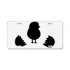 Chicken and Little Chick License Plate