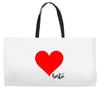 Besties Heart Family Matching Weekender Totes