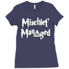 mischief managed Ladies Fitted T-Shirt
