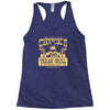 chuck's texan grill Racerback Tank