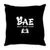 Bae Best Auntie Ever Throw Pillow