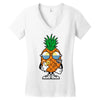 pineapple summer Women's V-Neck T-Shirt