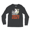 This Girl Loves Siberian Husky Long Sleeve Shirts