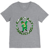 DABBİNG LEPRECHAUN V-Neck Tee