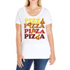 pizza lover 2 Ladies Curvy T-Shirt