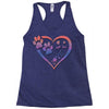 perfect dog love Racerback Tank